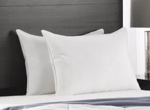 2 Pack Exquisite Hotel Signature Collection Down-Alternative Pillows  Queen Size