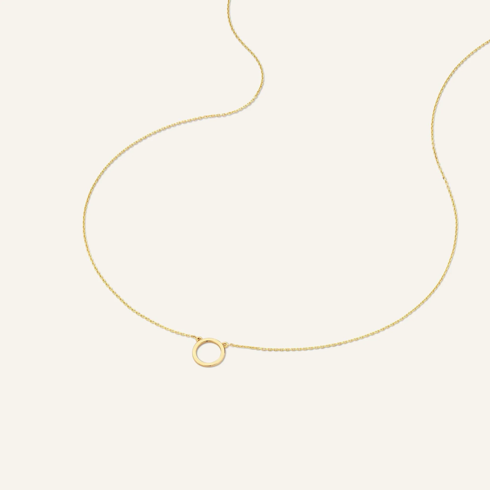 Circle Pendant Necklace