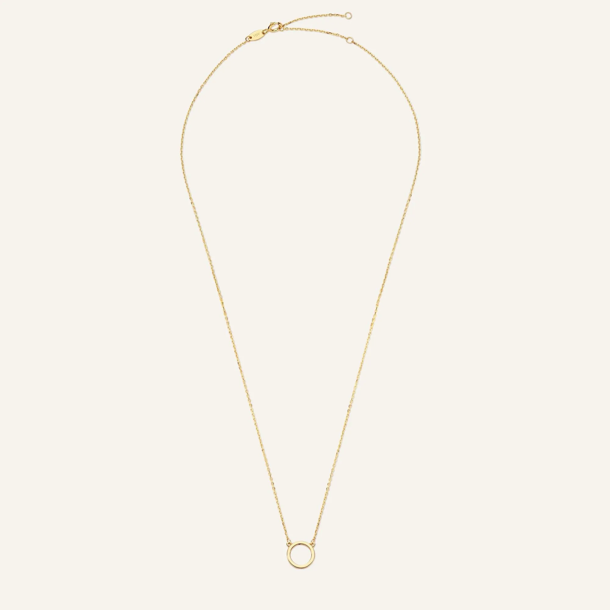 Circle Pendant Necklace