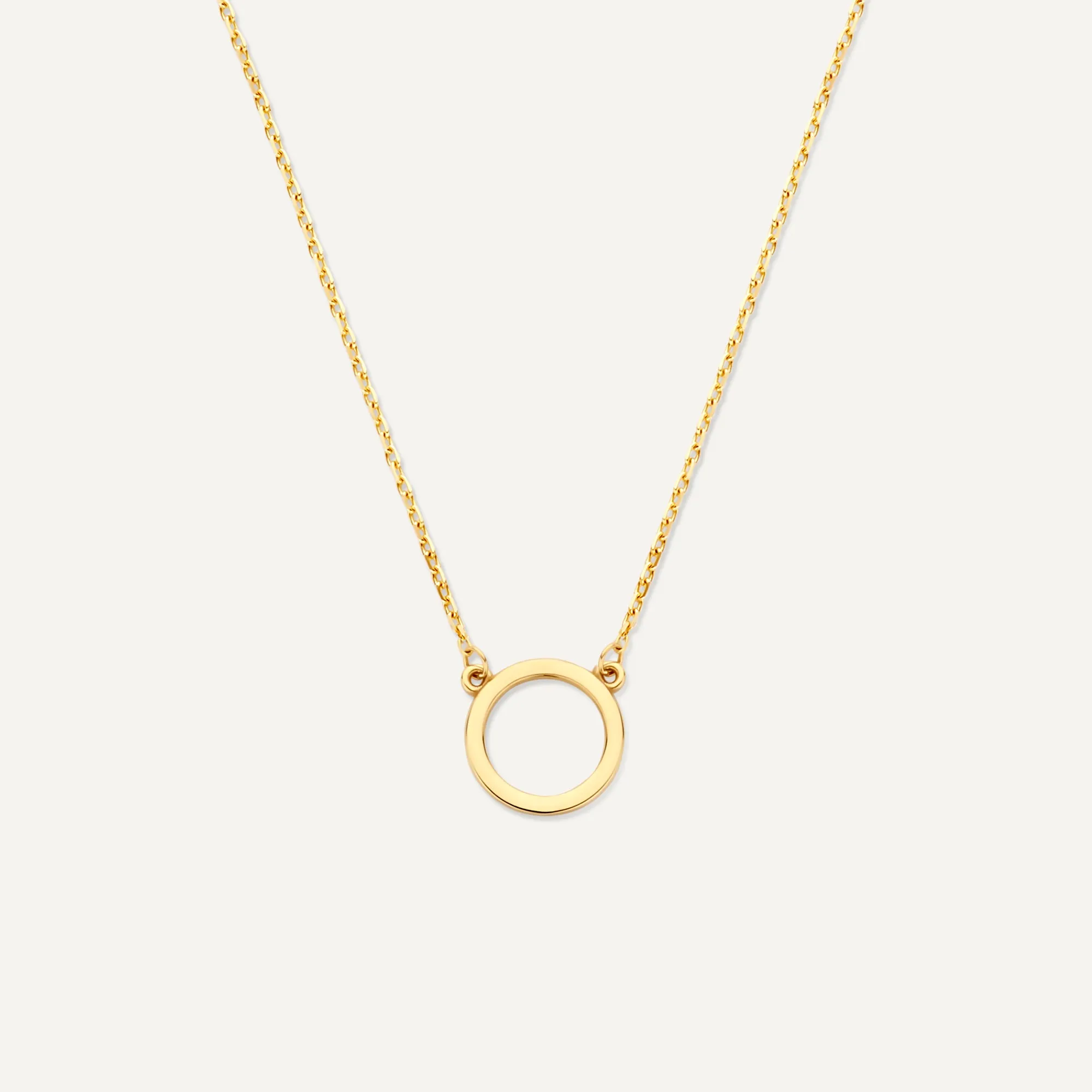 Circle Pendant Necklace