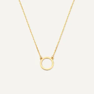 Circle Pendant Necklace