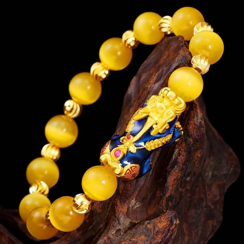Color Changing Pixiu Cat Eye Lucky Bracelet-Special