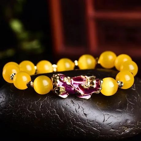 Color Changing Pixiu Cat Eye Lucky Bracelet-Special