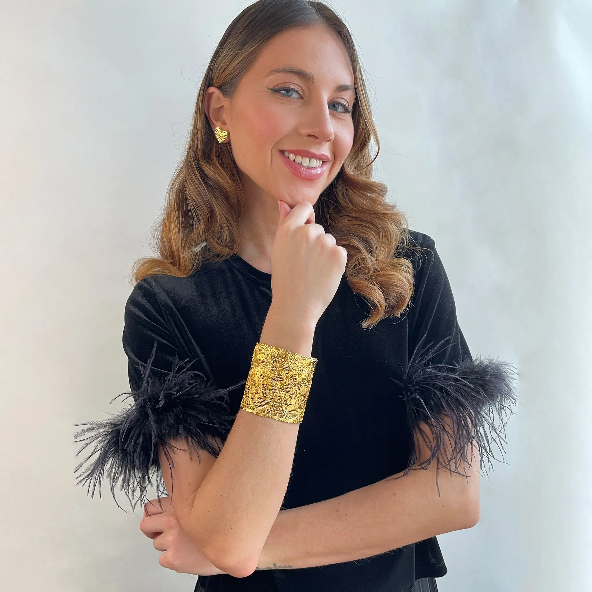 Dorothy - Exquisite Lace Cuff Bracelet
