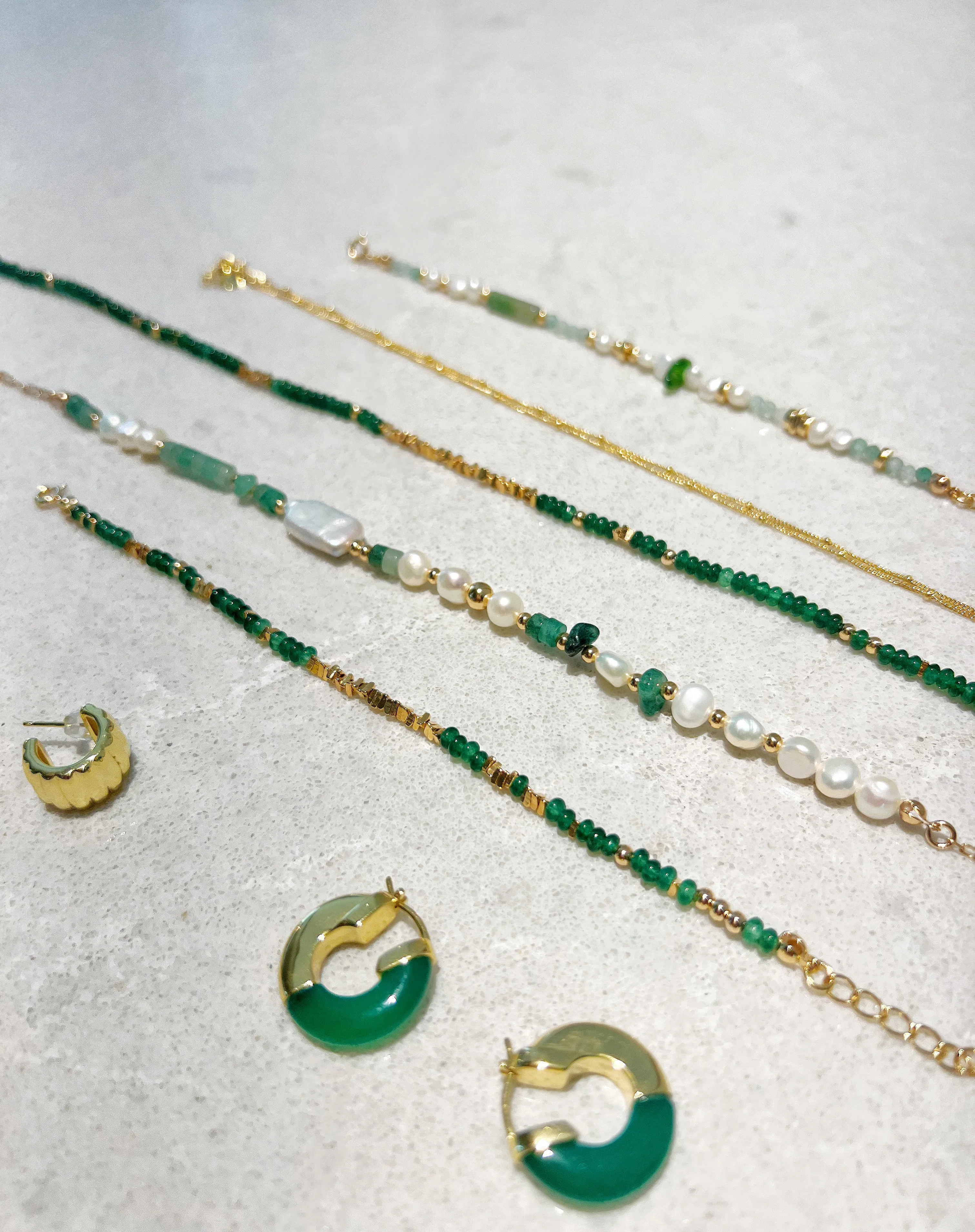 Evergreen Emerald Bracelet