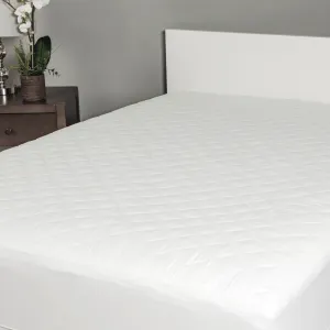Exquisite Hotel Collection 190 Thread Count, Waterproof Mattress Pad / Twin Size