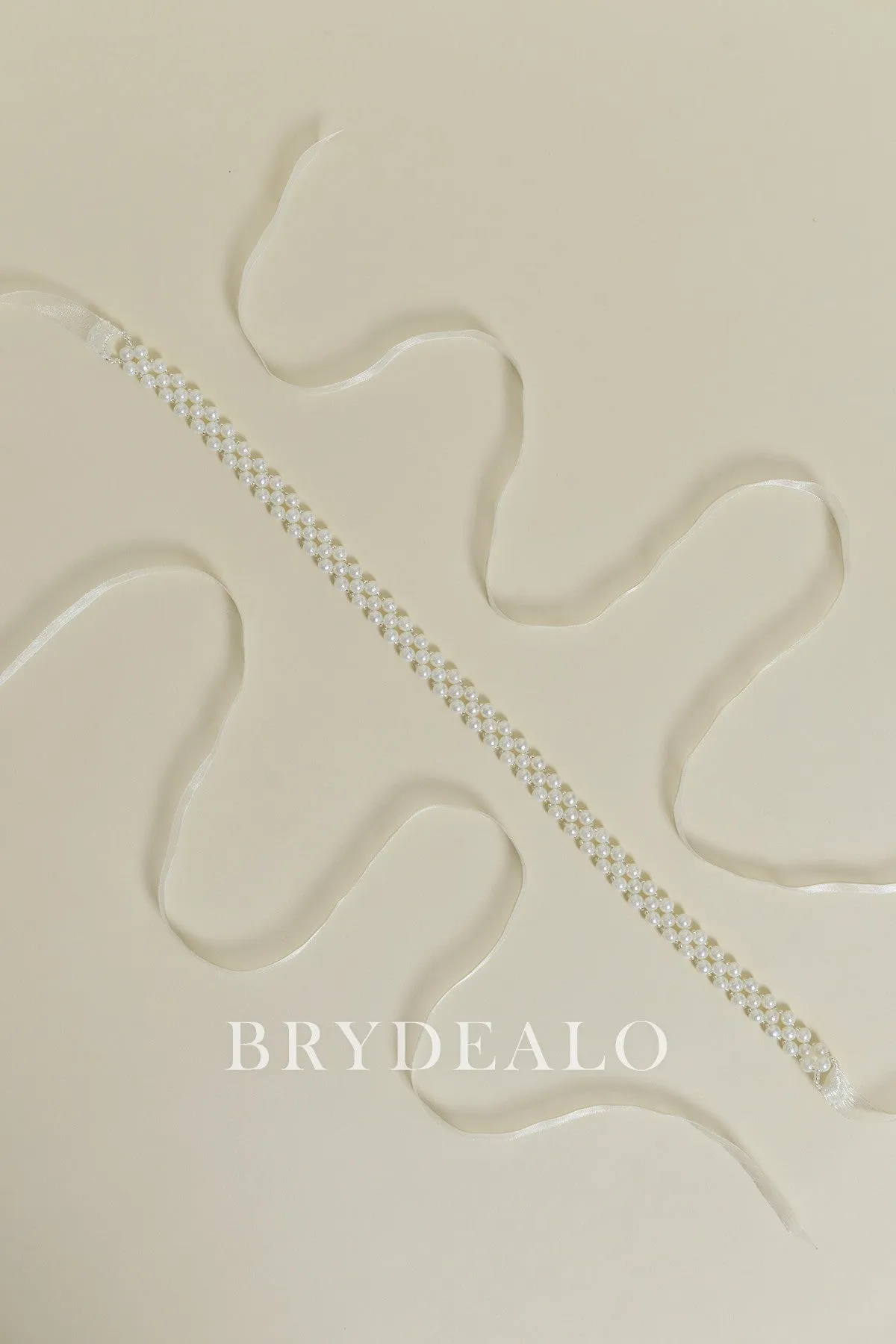 Fashionable Exquisite Pearls Bridal Sash Belt Online