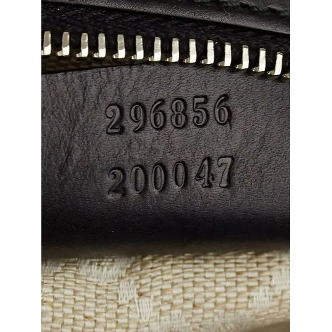 Gucci Stirrup Hobo Xl Top Handle Style Satcheltote Black Leather With Chrome Satchel