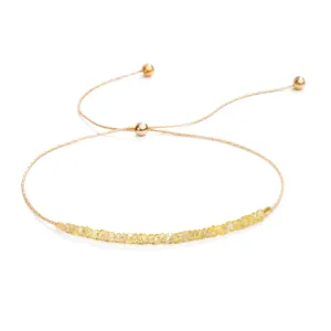 Natasha Gemstone Bracelet - Citrine