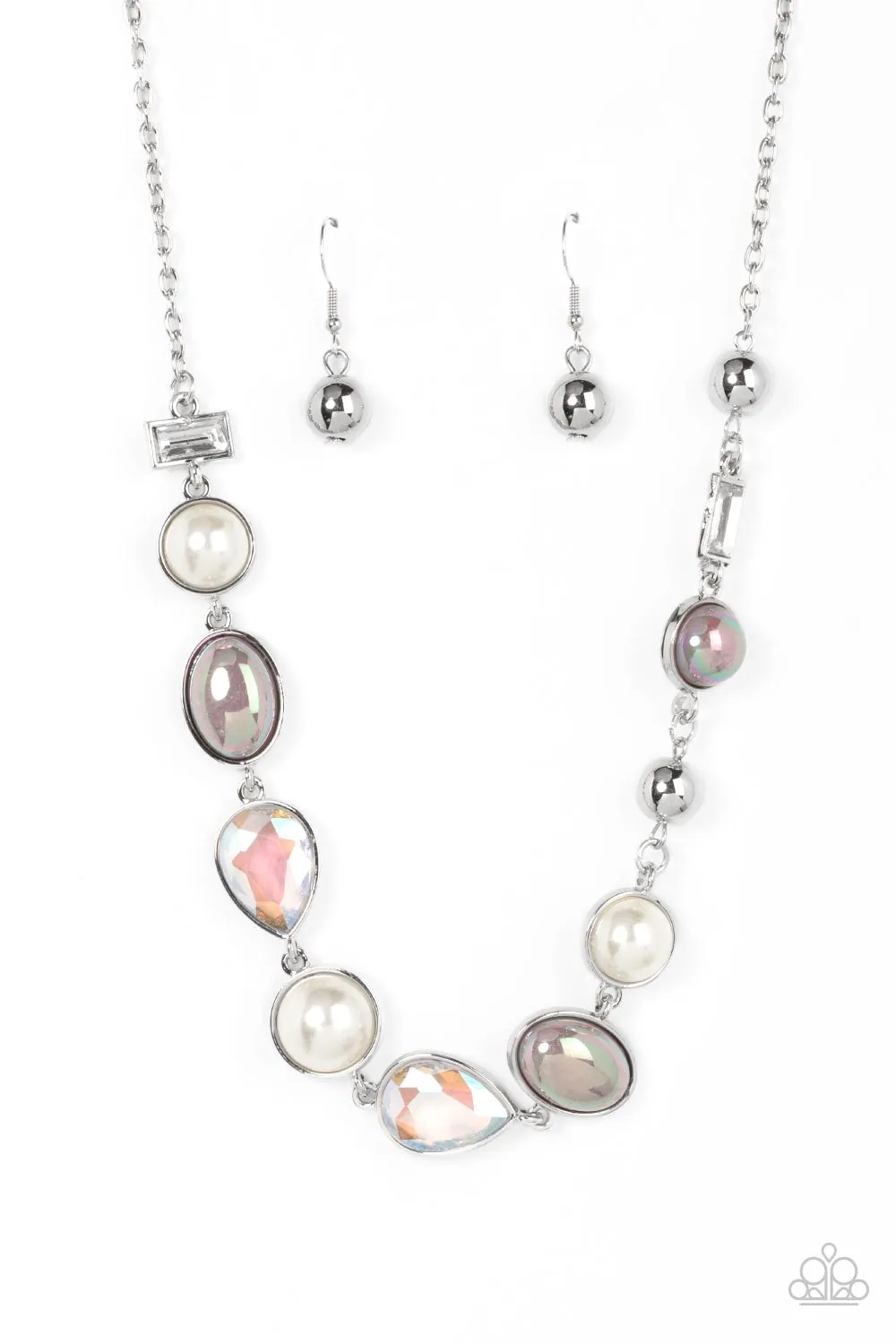 PAPARAZZI Nautical Nirvana - Silver NECKLACE
