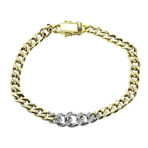 ZB861 Bracelet in 14k Gold with Diamonds